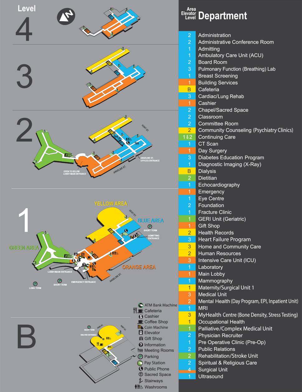 Hospital Way Map Ross Memorial Hospital